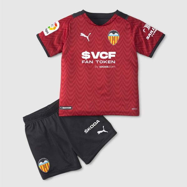 Trikot Valencia Auswarts Kinder 2021-22